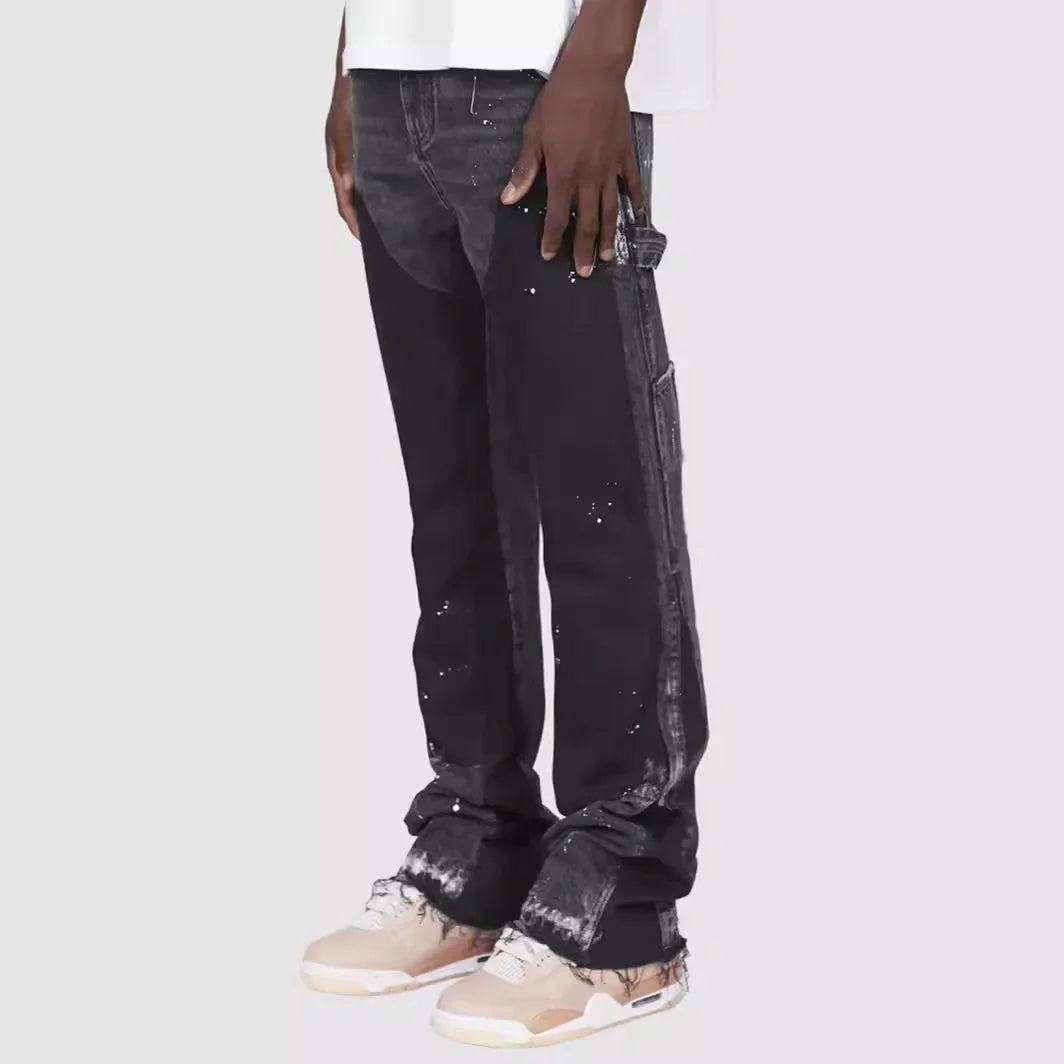 2025 Men's Cotton Linen Casual Pants Loose Drawstring Wide Leg Pants Breathable Leisure Holiday Beach Trousers Male Sweatpants