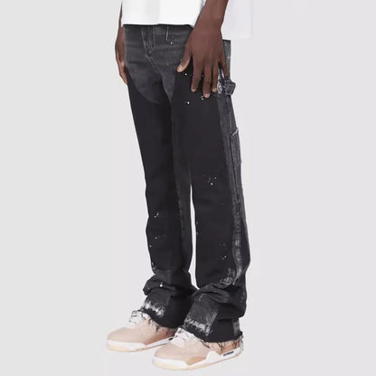 2025 Men's Cotton Linen Casual Pants Loose Drawstring Wide Leg Pants Breathable Leisure Holiday Beach Trousers Male Sweatpants