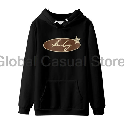 Ivan Cornejo Sale Para Ser Feliz Merch Hoodie 2025 Mirada Tour Long Sleeve Streetwear Women Men Hooded Sweatshirts